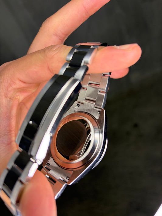 Daytona Mother of Pearl Seiko Mod — Détail cadran