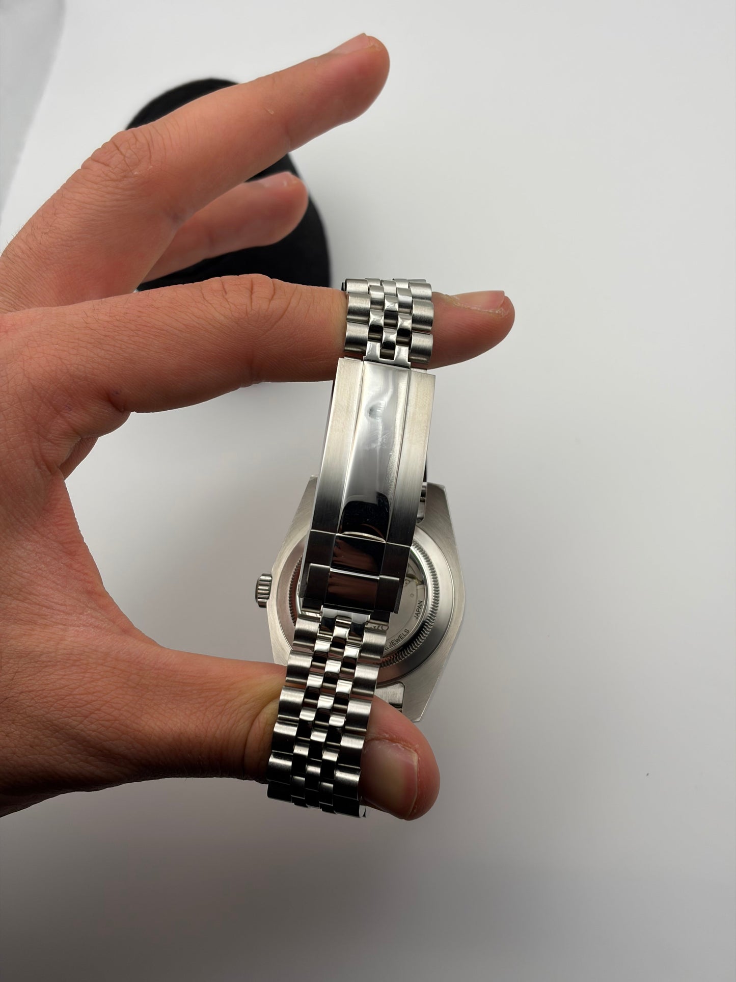 DayDate Black Arabic Dial Seiko Mod — Au poignet