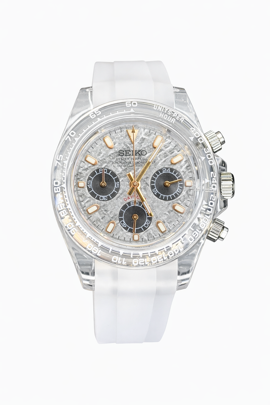Clear case & Meteorite dial Daytona - Mod