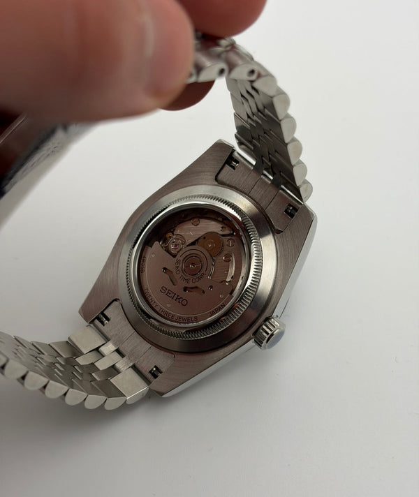 Seiko Mod Datejust Olive Dial