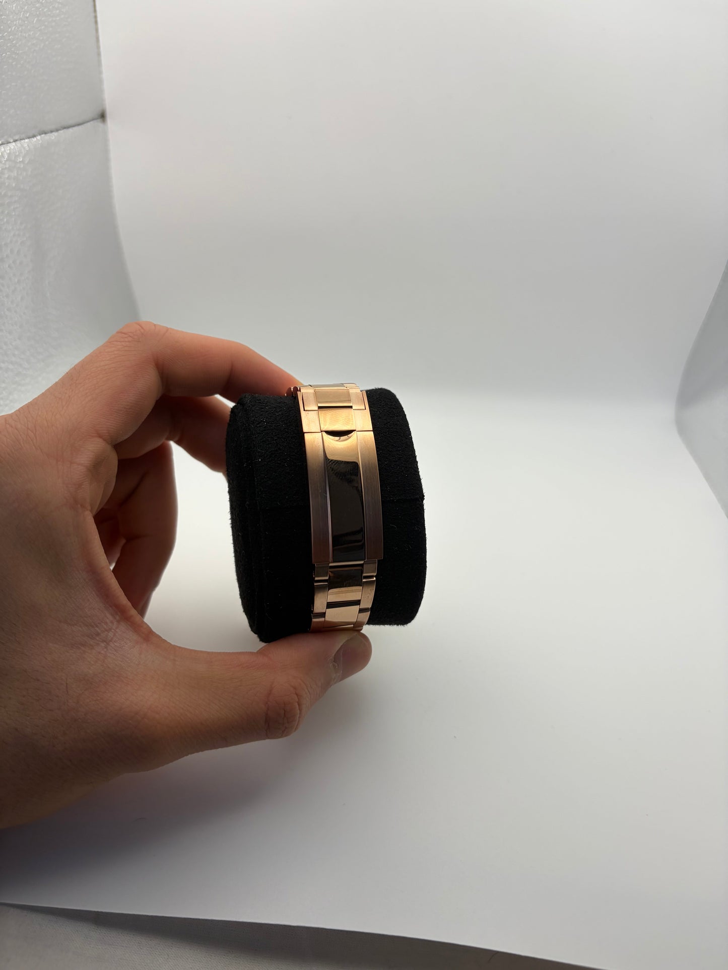 GMT Rootbeer Or Rose Seiko Mod - Vue profil - Seiko Prestige France