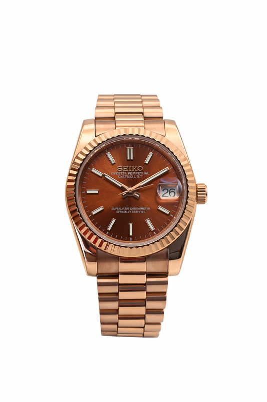 Datejust Rose Gold Chocolate - Mod