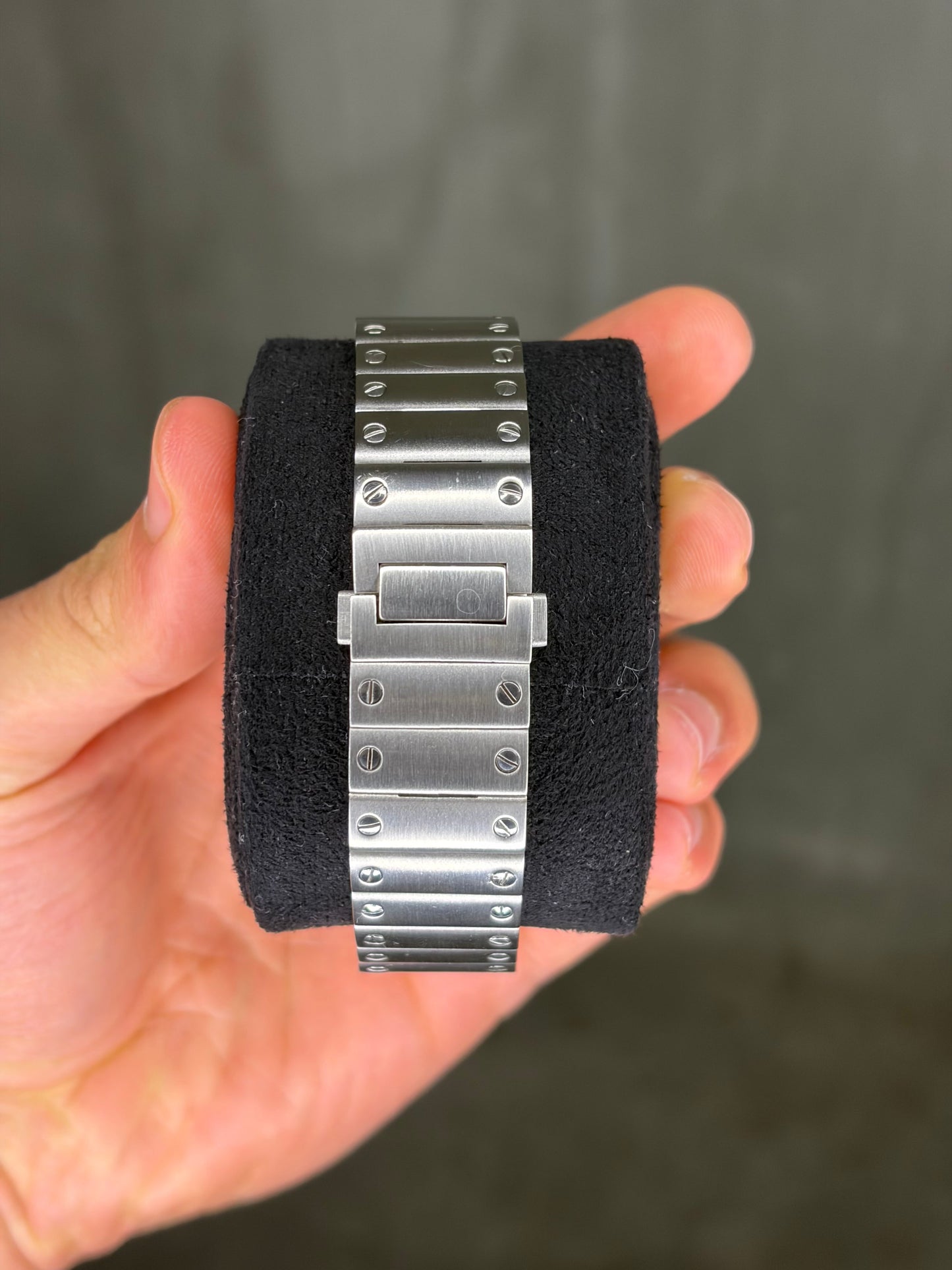 Santico Blue Fuck 9-5 Seiko Mod — Vue de profil
