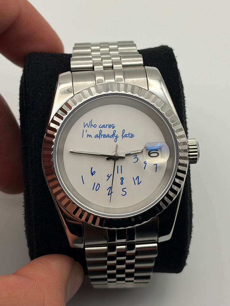 Seiko Mod Who Cares I'm Already Late Datejust