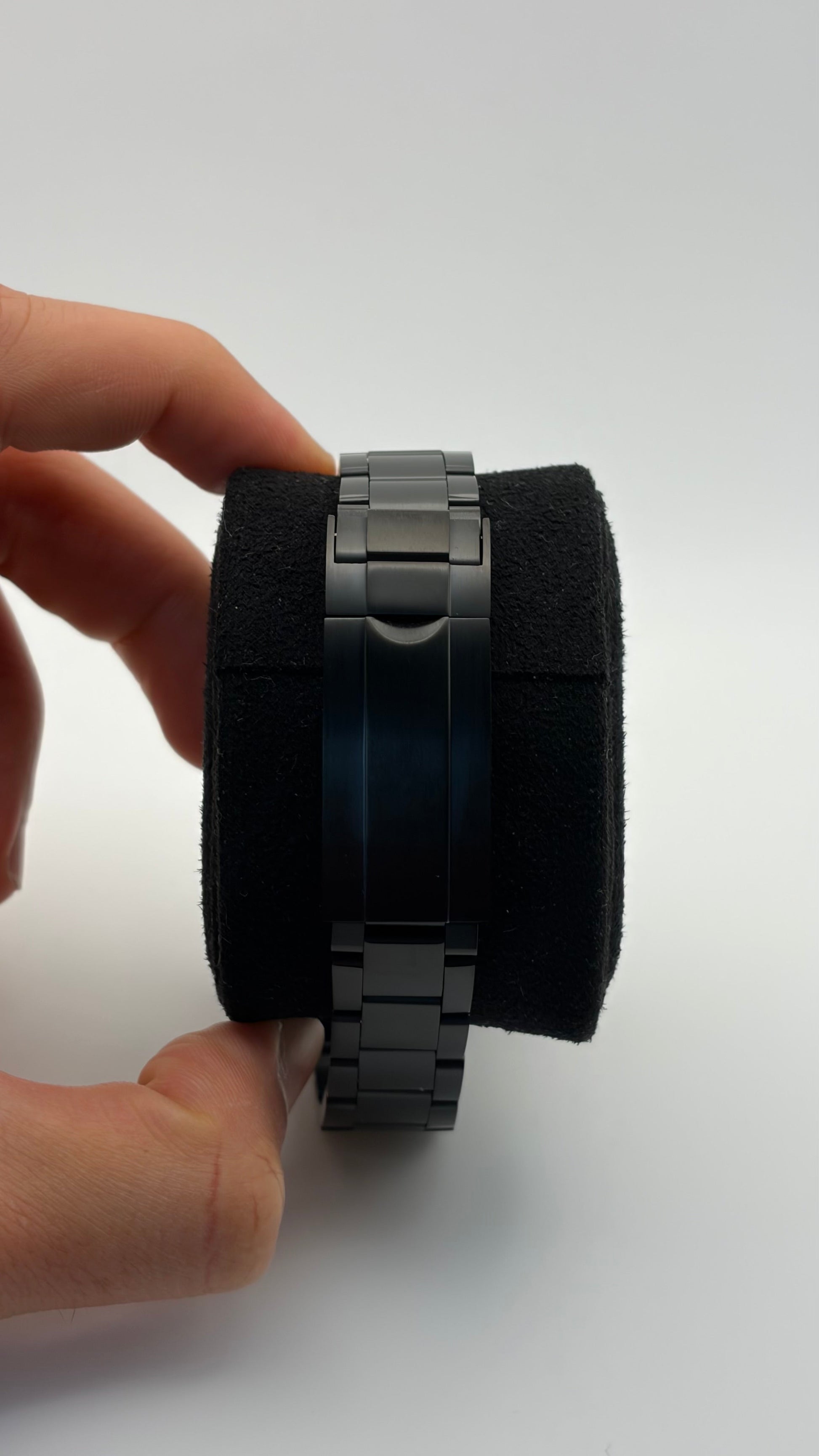 Submariner Triple Black Seiko Mod — Détail bracelet