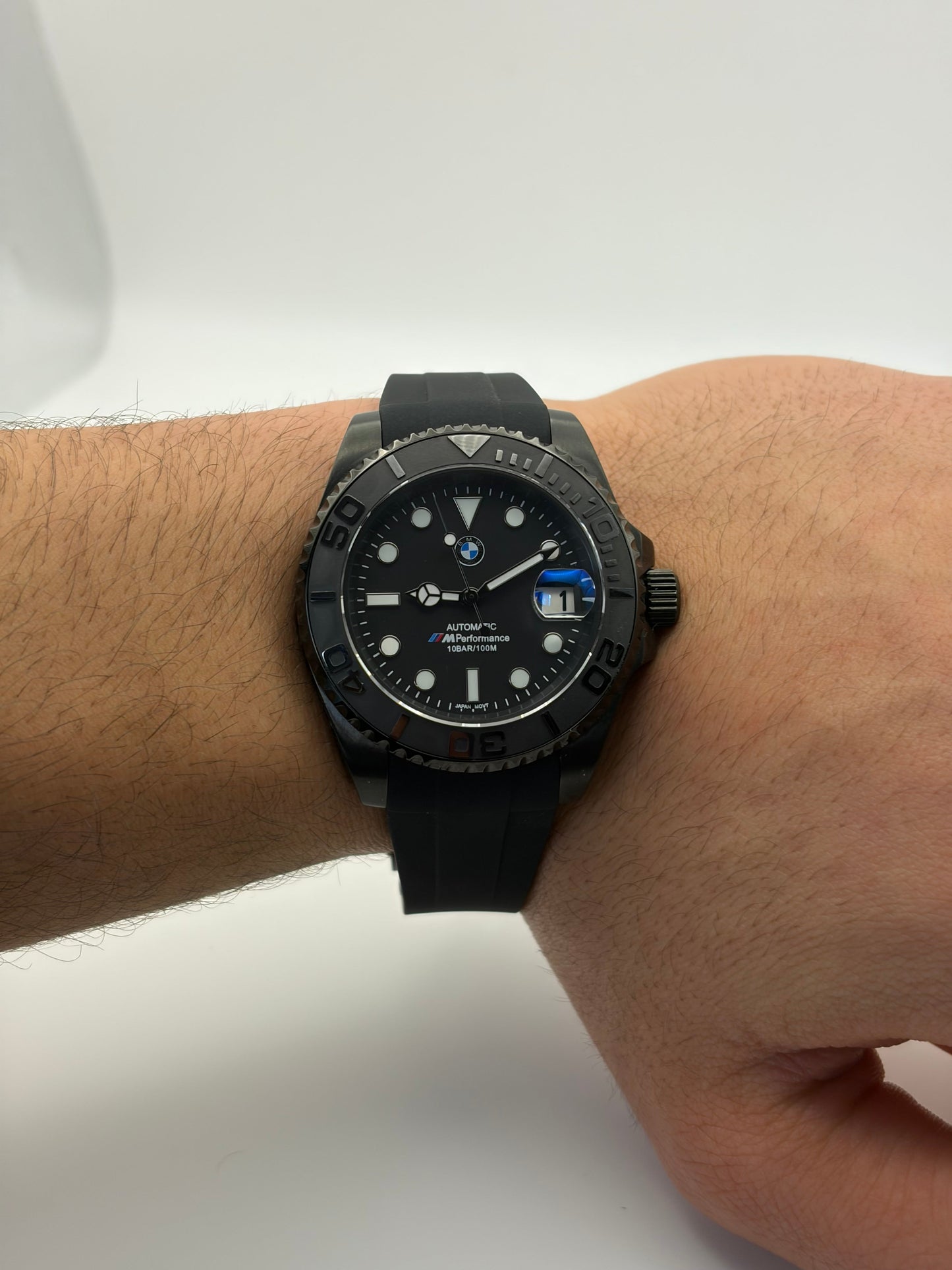 Yacht Master BMW Mod Seiko Mod — Vue arrière