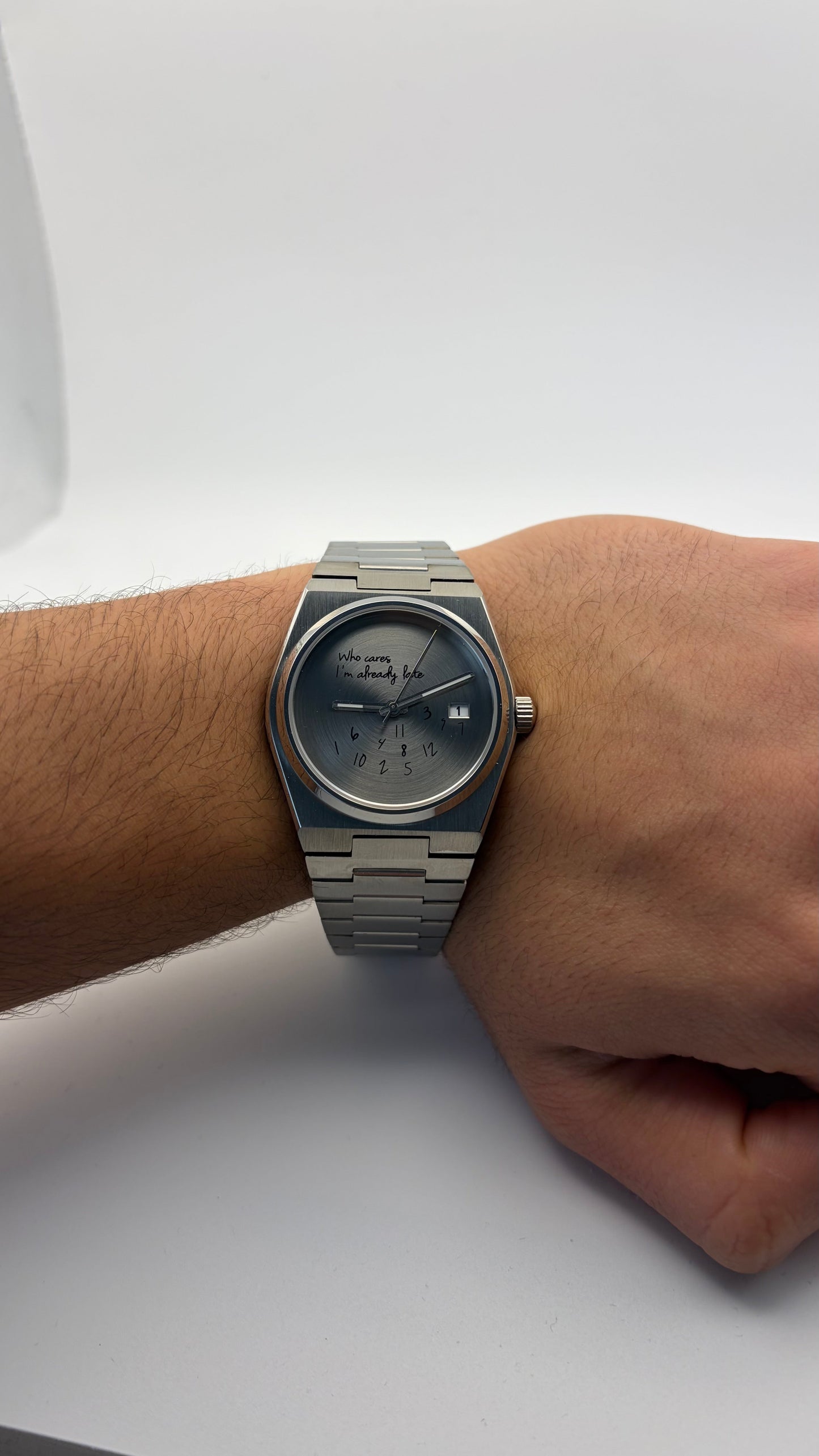 PRX who cares Seiko Mod — Détail bracelet