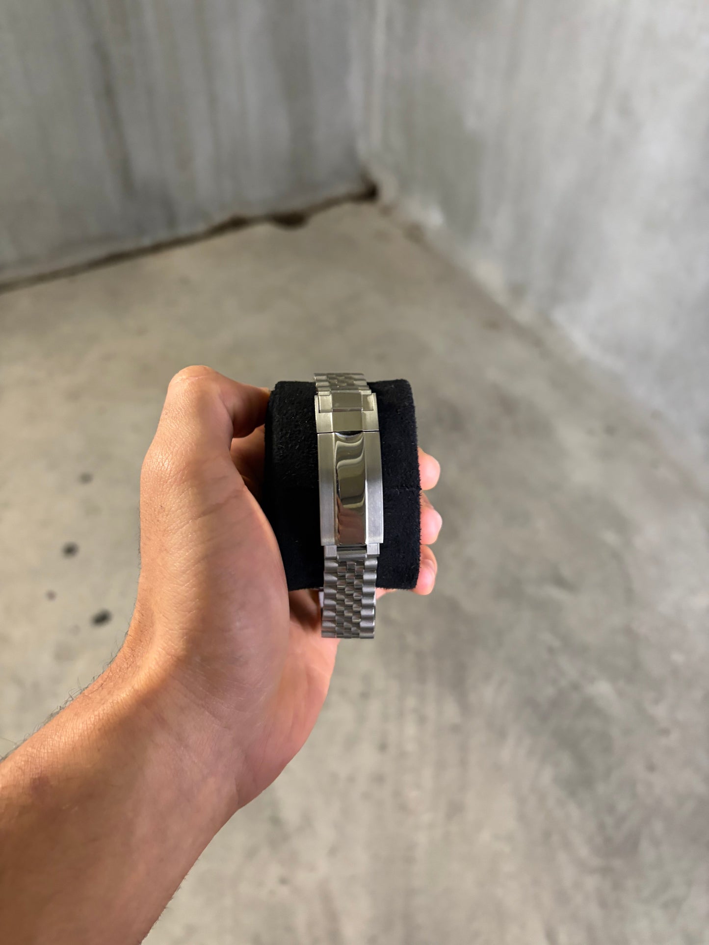 Galaxy dial Datejust Seiko Mod — Détail bracelet