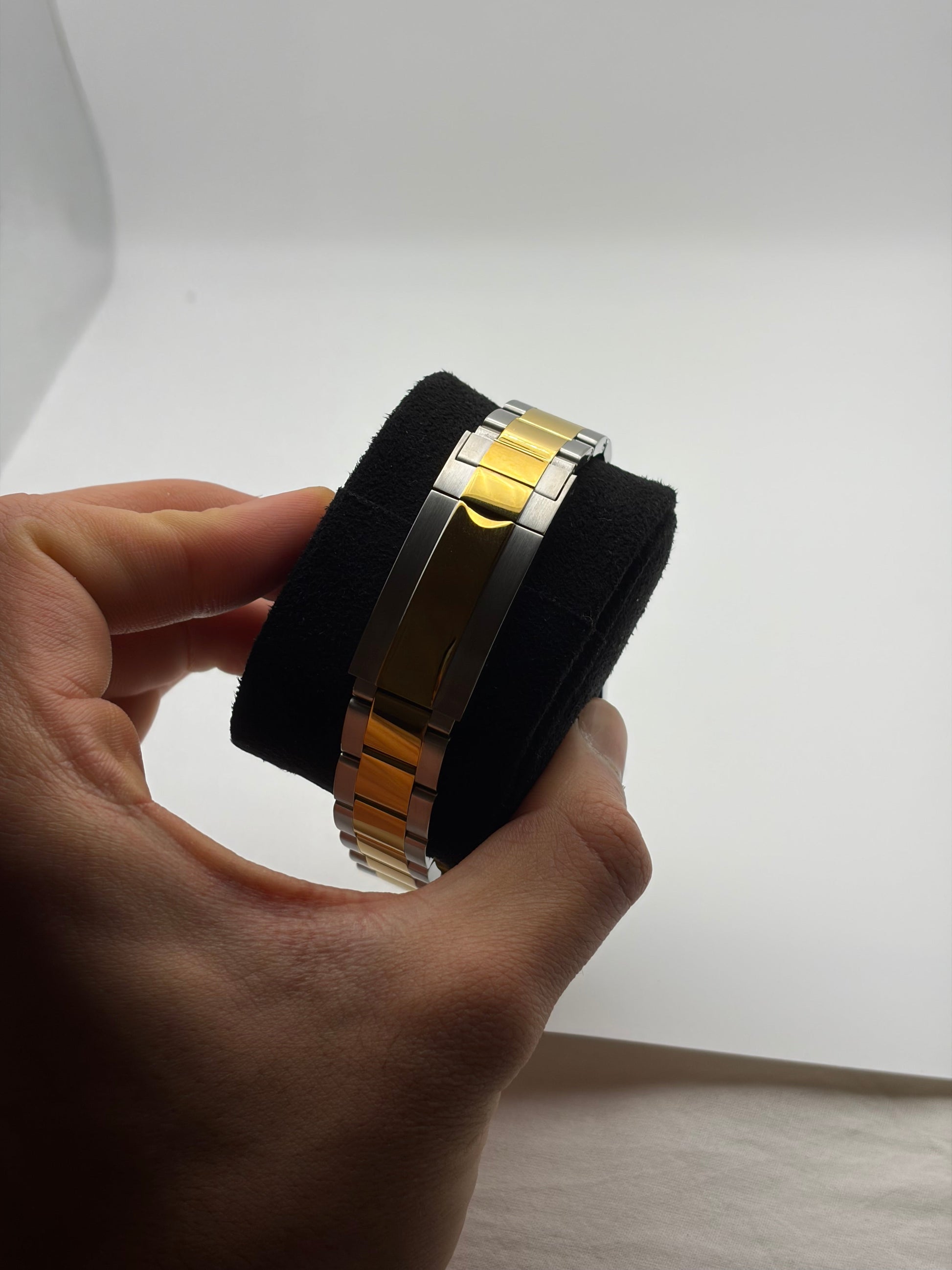 Submariner Two Tone Gold & Blue Seiko Mod — Vue arrière