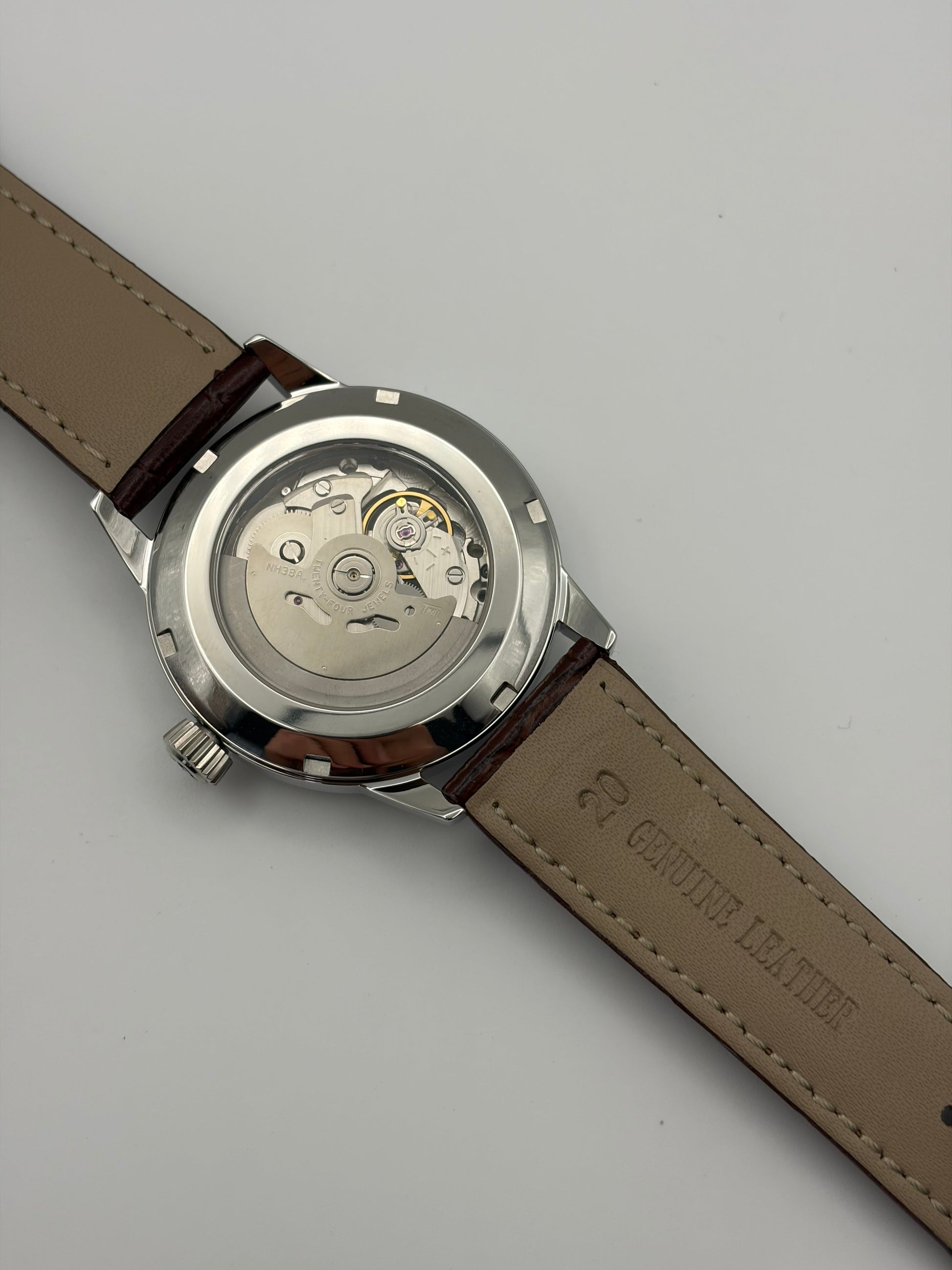 Presage Brown & Rose Gold Seiko Mod — Au poignet