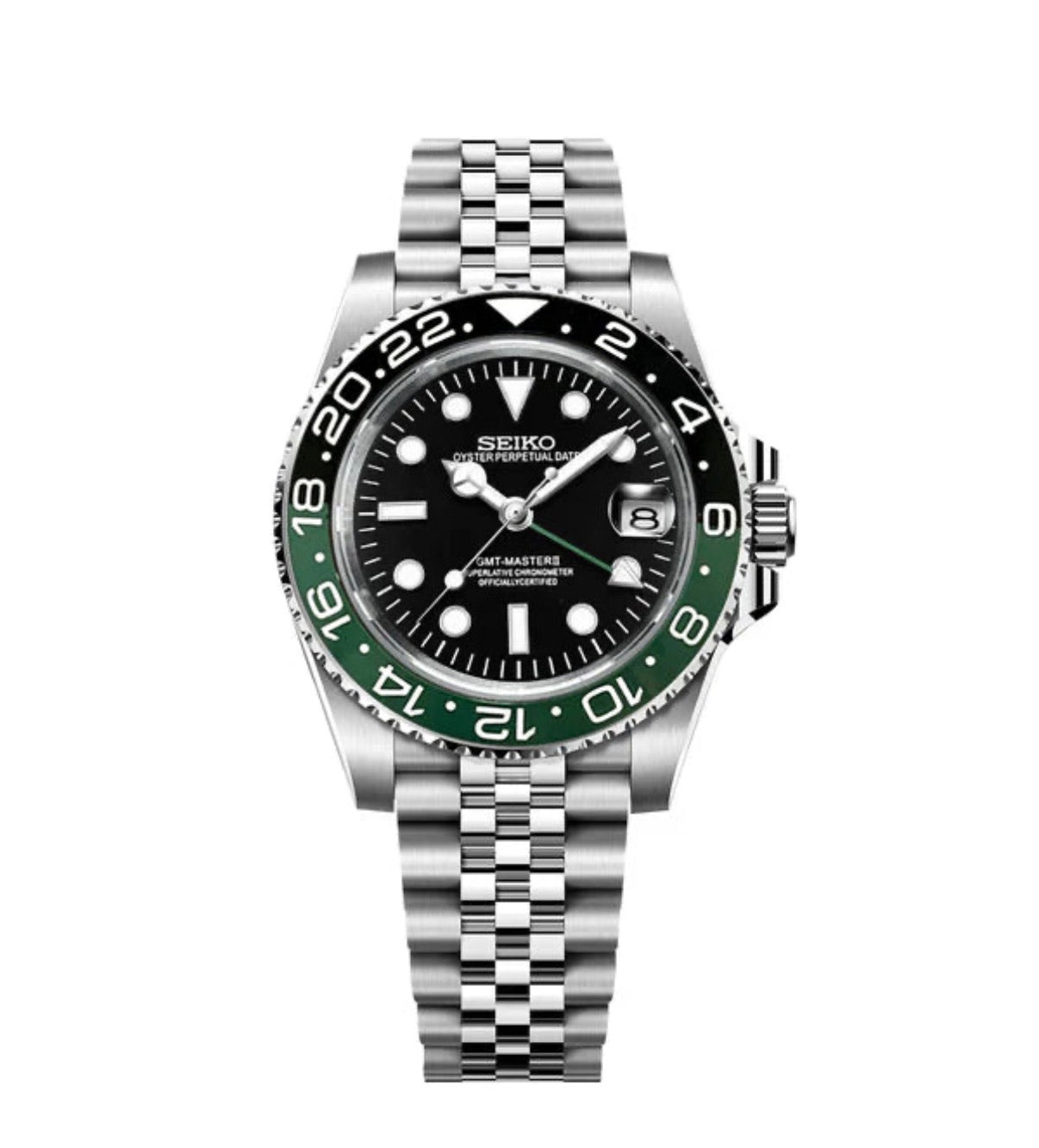 Seiko Mod GMT Master II — Deux Fuseaux NH34 | Seiko Prestige