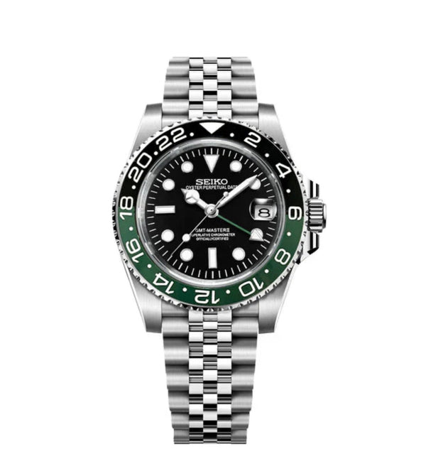 Sprite GMT Master II - Mod Seiko Mod - Vue de face - Seiko Prestige