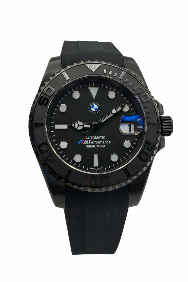 Yacht Master BMW Mod Seiko Mod — Vue de face