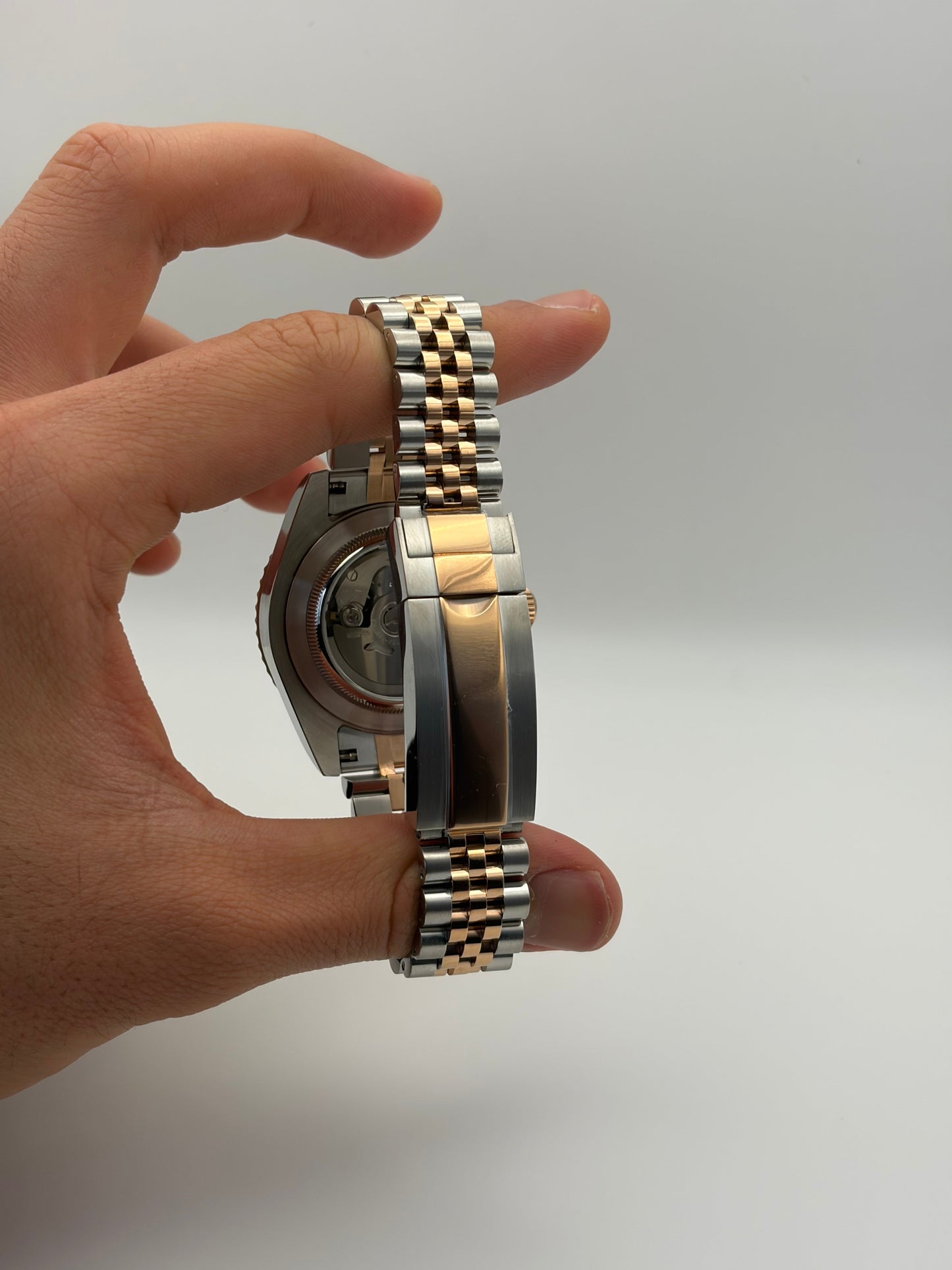 GMT Two Tone Rootbeer Seiko Mod — Au poignet