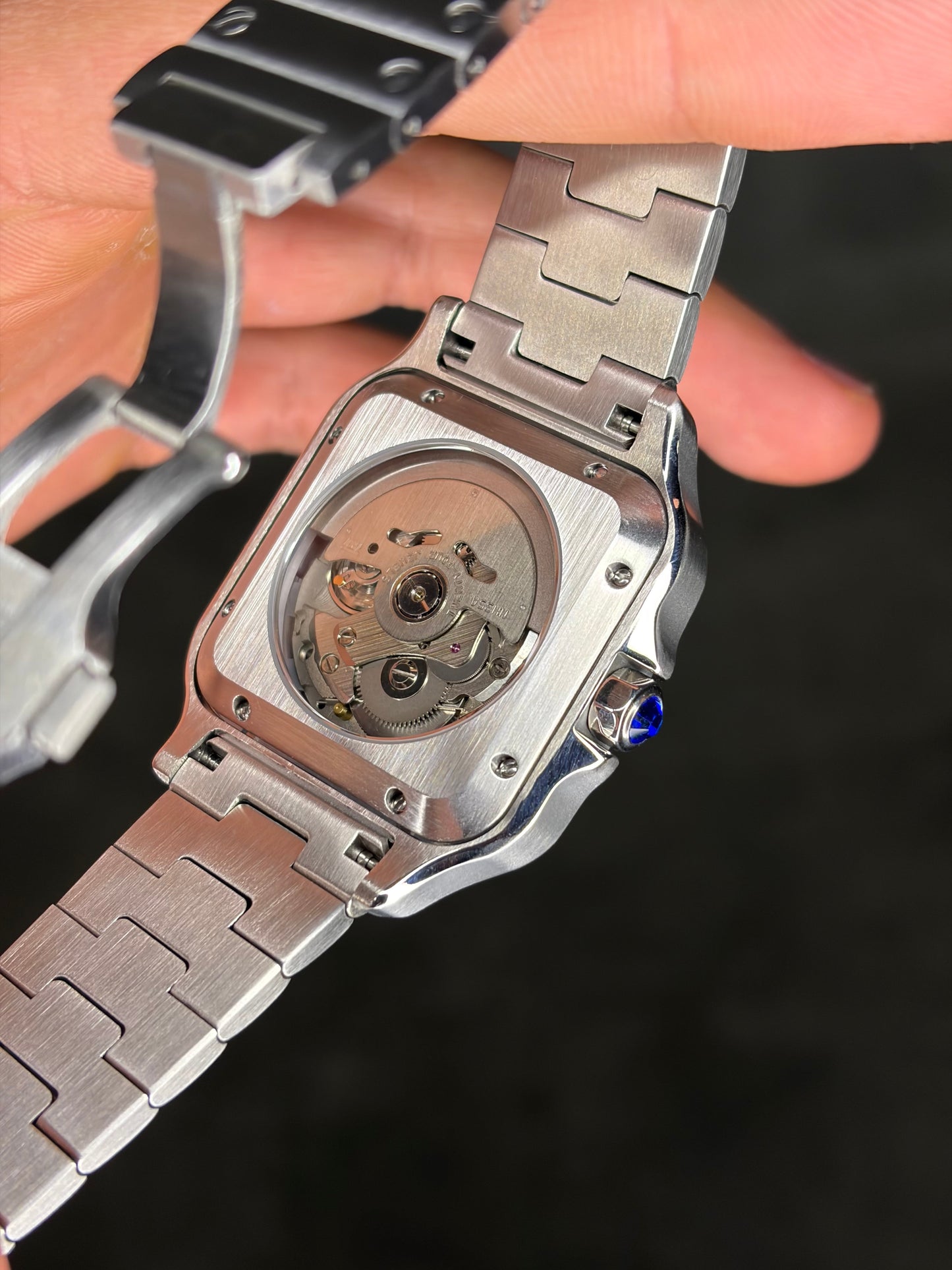 Santico Blue Fuck 9-5 Seiko Mod — Au poignet