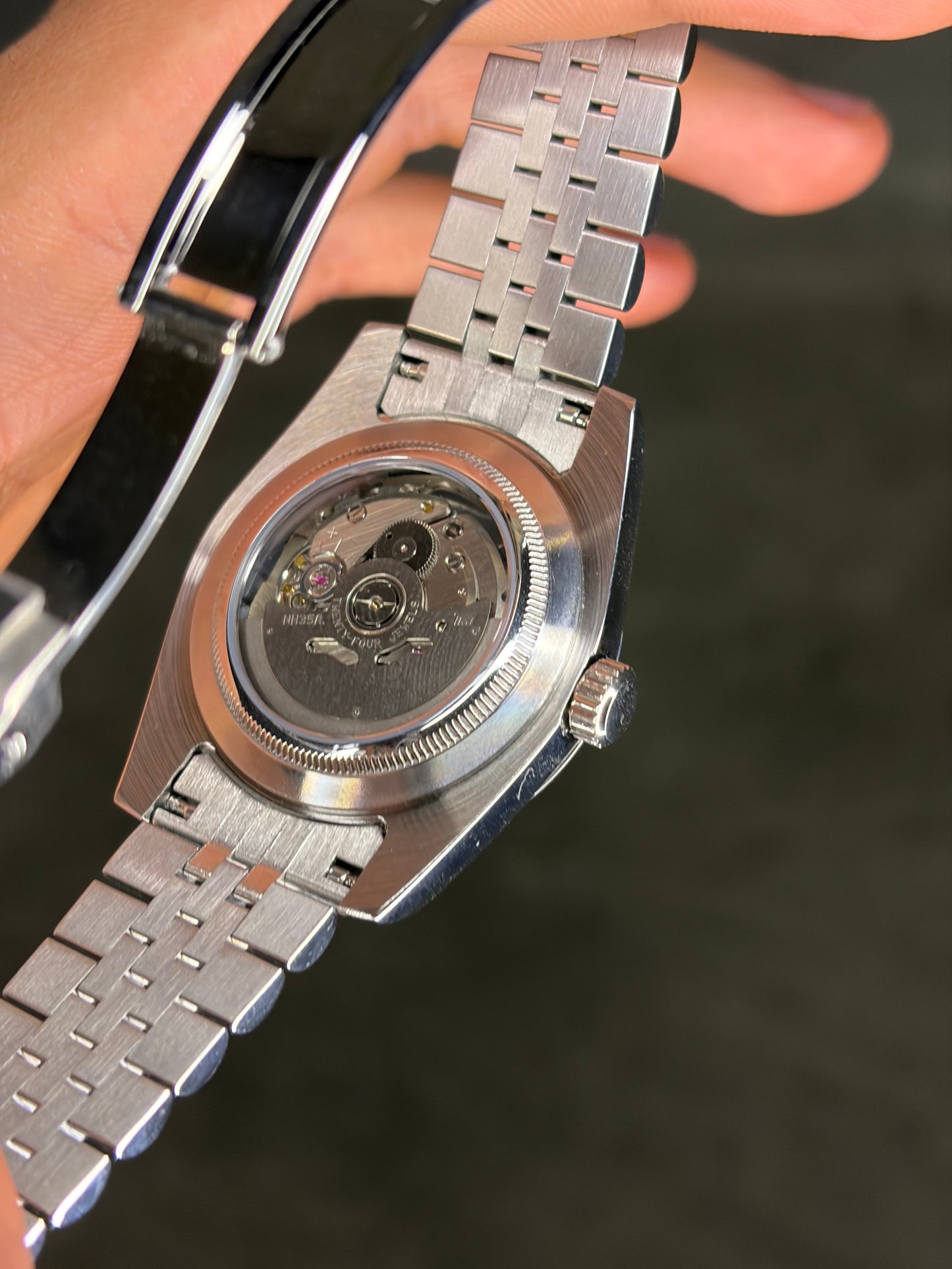 Galaxy dial Datejust Seiko Mod — Au poignet