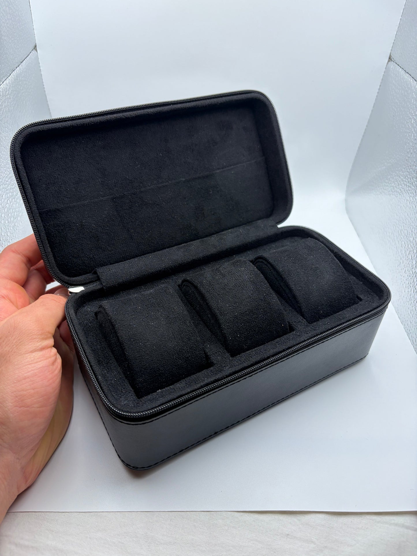 3 Watch leather Case Seiko Mod — Au poignet