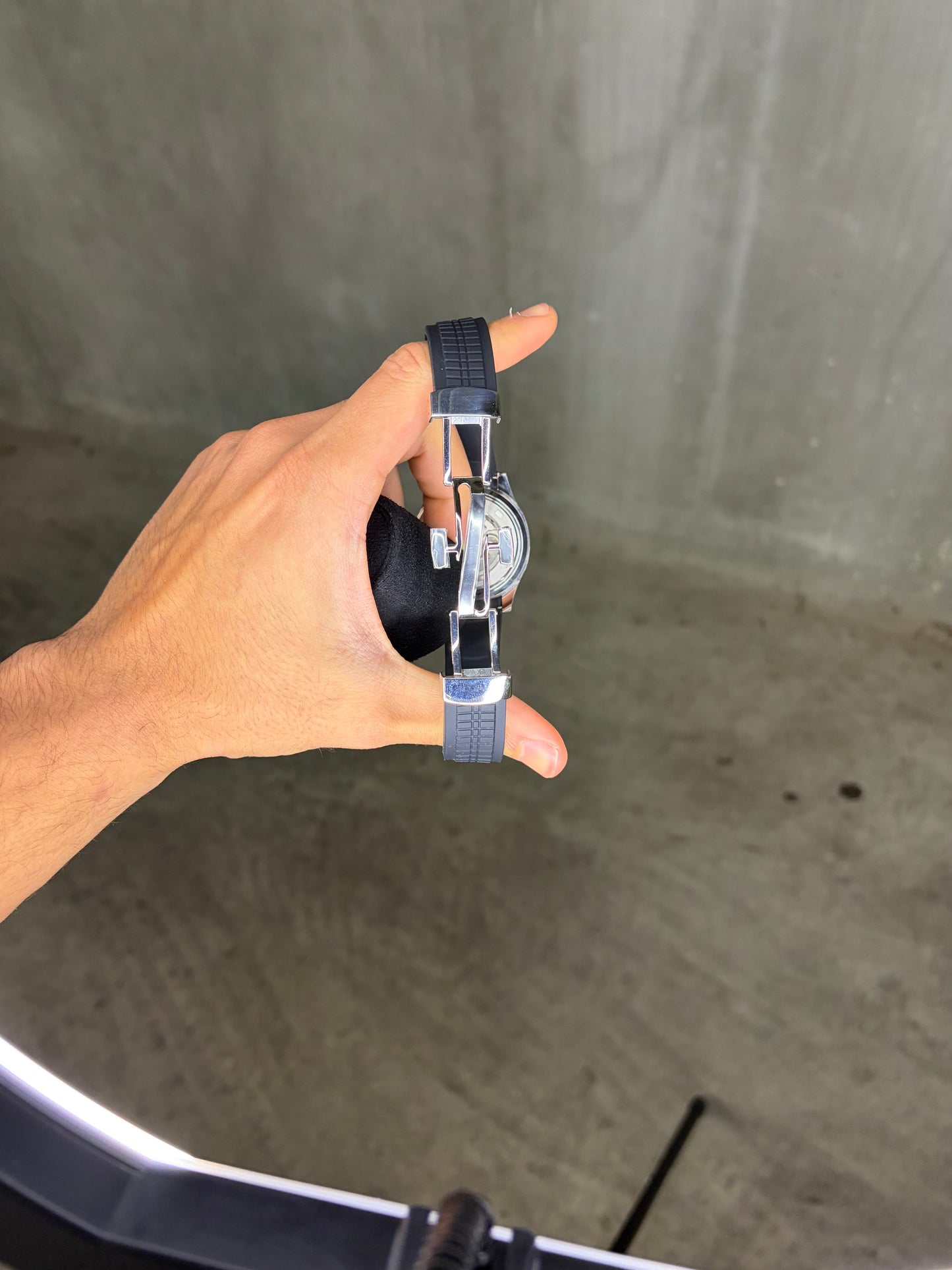 Aquanaut noir et argent - Seiko Mod