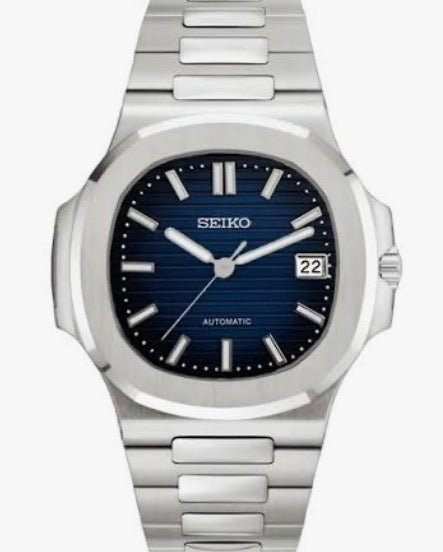 Seiko Mod Nautilus | Patek Philippe Style – Seiko Prestige