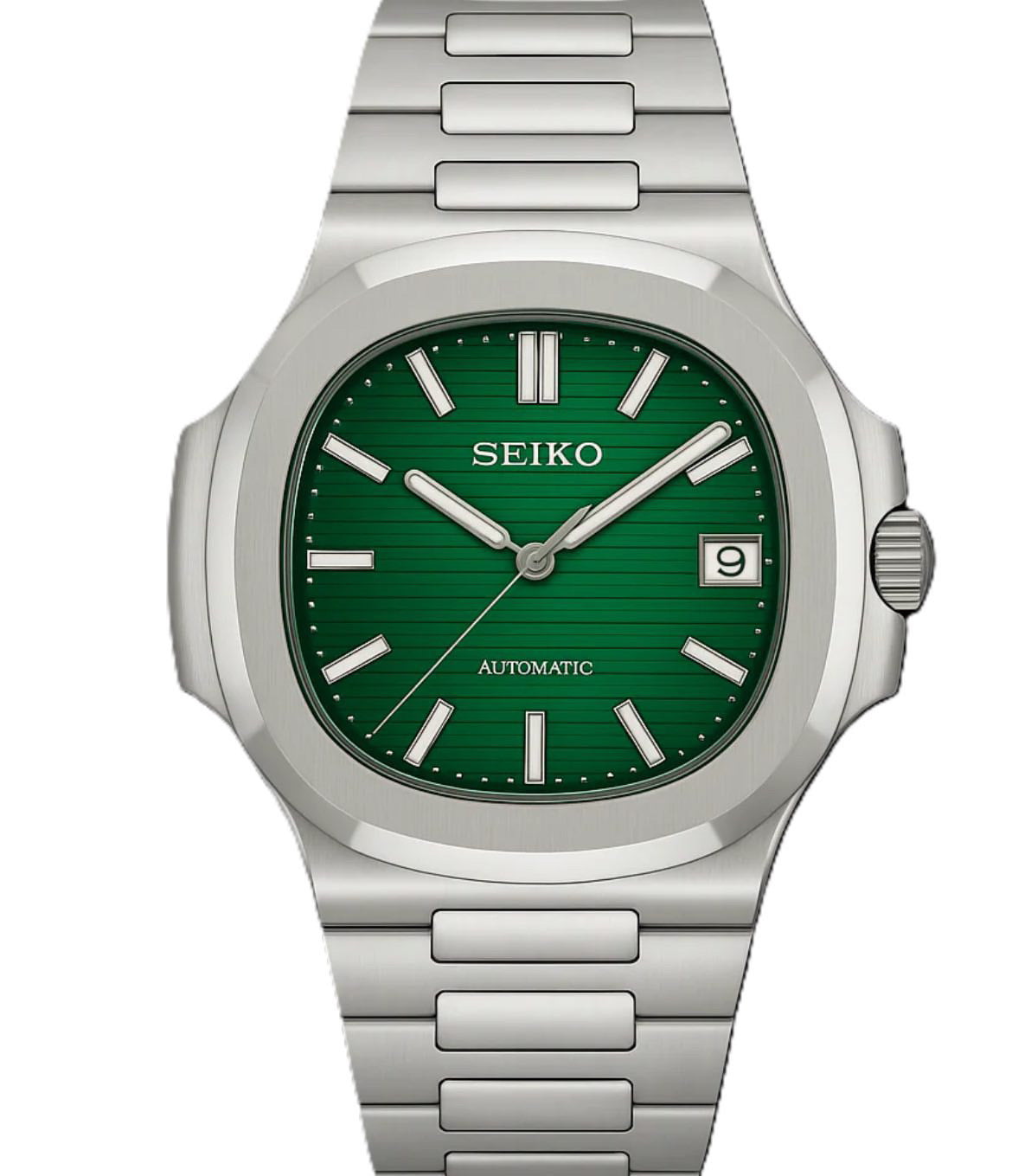 Seiko Mod Nautilus | Patek Philippe Style – Seiko Prestige