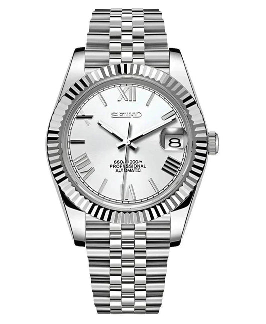 Datejust Roman White Dial - Mod