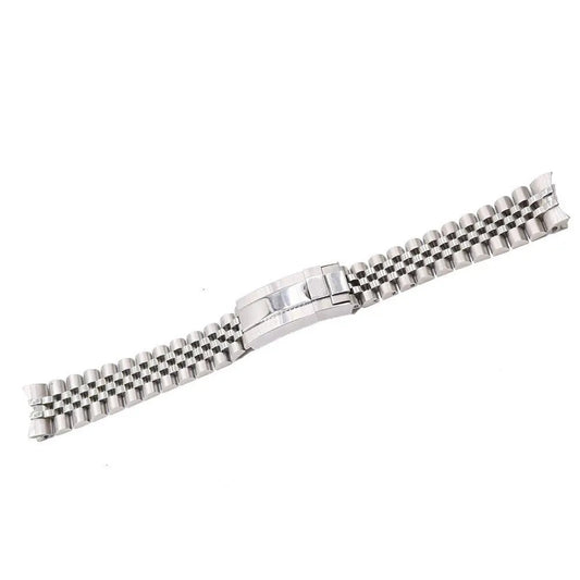 Bracelet Jubilee GMT 20 mm Acier Argenté, vue de face